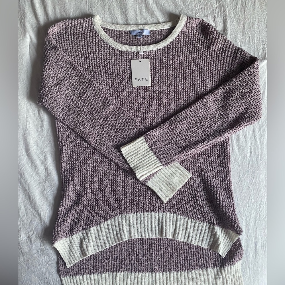 FATE High Low Sweater